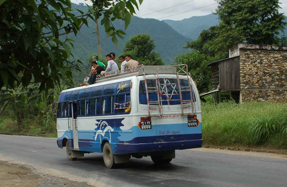 130 - Nepal - autobus